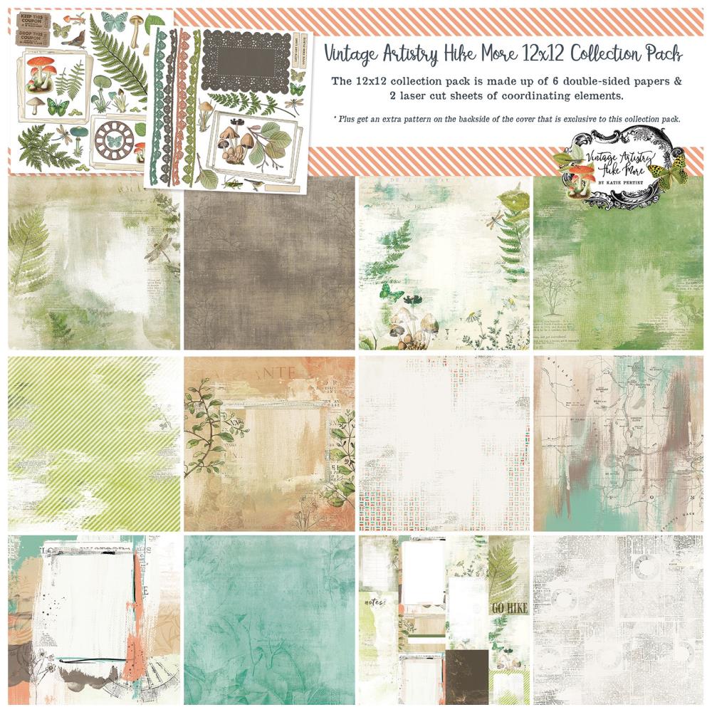 49 and Market - Vintage Artistry - Hike More Collection -   12 x 12"