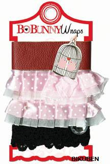 BoBunny: Crush - Pink Ruffle Wrap