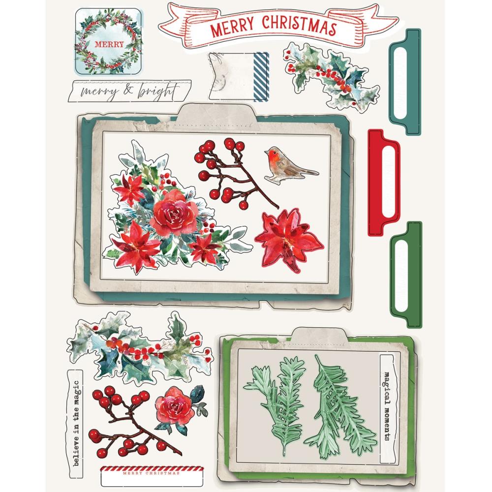 49 and Market - Vintage Artistry - Peace & Joy Collection Pack - 6 x 8"