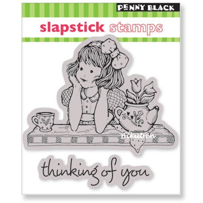 Penny Black: Thinking of you - Slapstick Stamp