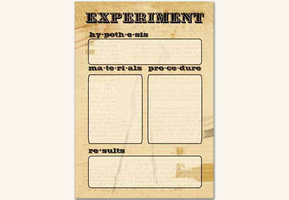 Daily Dose Card : EXPERIMENT
