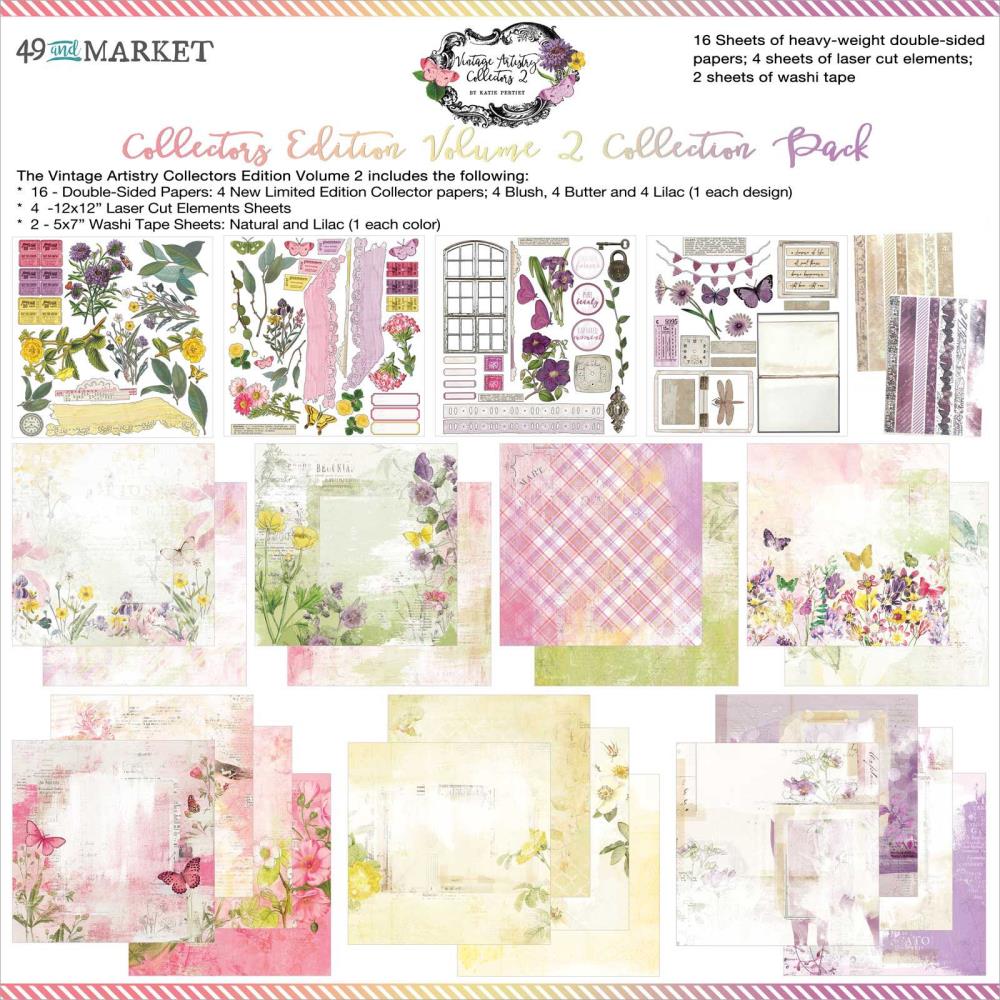 49 and Market - Vinatge Artistry 2 -  Collectors Edition -   12 x 12"
