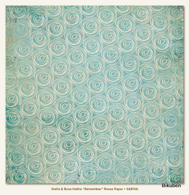 MME: Stella & Rose - Remember - Roses Paper  12 x 12"