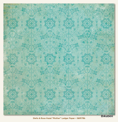 MME: Stella & Rose - Mother - Ledger Paper   12 x 12"