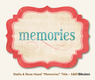 MME: Stella & Rose - Memories Title