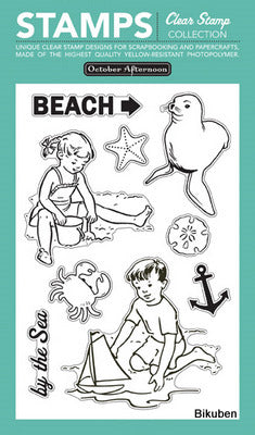 October Afternoon: Seaside Clear Stamps