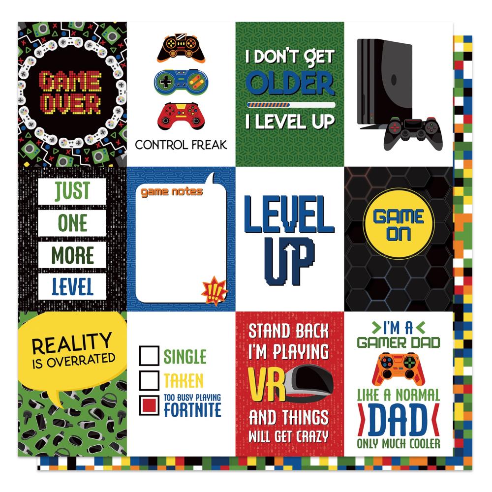 Photoplay - Gamer - Collection Pack -   12 x 12"