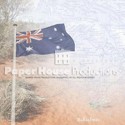 Paperhouse: Australia Map   12 x 12"