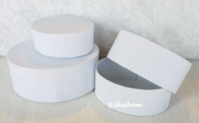 Melissa Frances:  Stacking Boxes - Oval