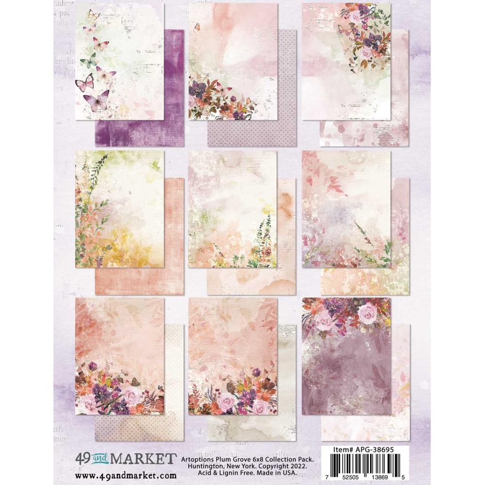 49 and Market - Artoptions Plum Grove  Collection  - 6" x 8"