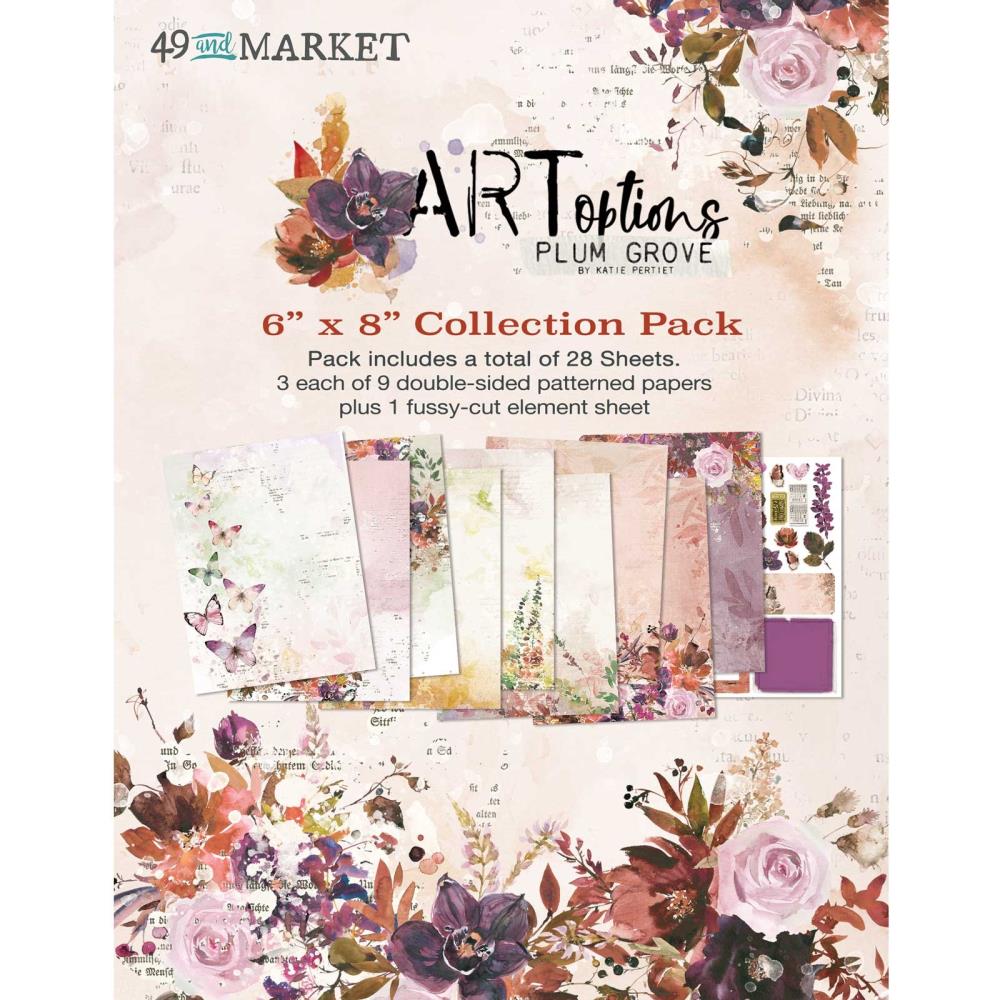 49 and Market - Artoptions Plum Grove  Collection  - 6" x 8"