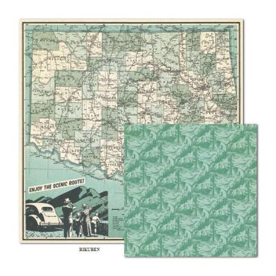WeRMemoryKeepers: Travel Light - Scenic Route 12x12"