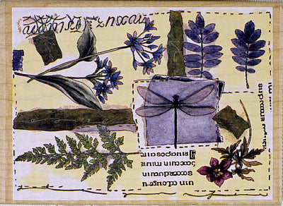 Stamps Happen - Floral Collage
