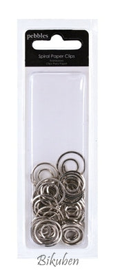 American Crafts - Spiral Paper Clips - Silver