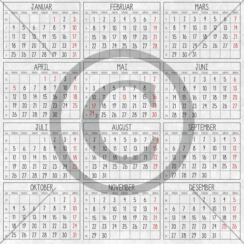 Papirdesign - Mens vi venter - Kalender 2021  12 x 12"