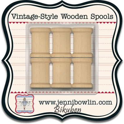 Jenni Bowlin - Vintage Style Wooden Spools 