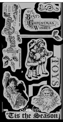 Hamton Art & Graphic 45 - Christmas Emporium 3 stamps