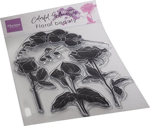 Marianne Design - Clear stamps - Floral Beauty