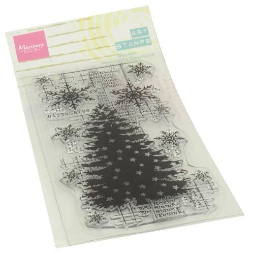 Marianne Design - Clear stamps - Christmas Tree