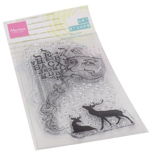 Marianne Design - Clear stamps - Santa
