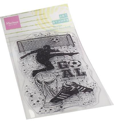Marianne Design - Clear stamps - Soccer