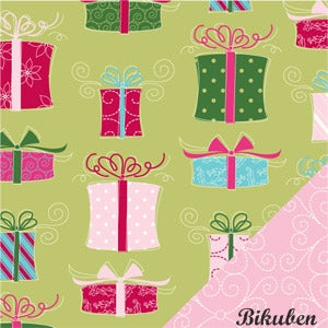 Bazzill Basic Paper - Holiday Style - No Peeking/Stitched Pink 12x12"