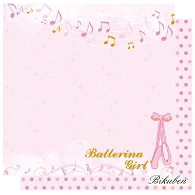 Best Creation: Ballet Princess-Ballerina Girl    12 x 12"