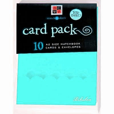 DCWV: Card & Envelopes - A2 Robin Scalloped