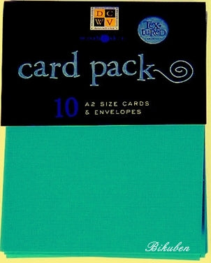 DCWV: Card & Envelopes - A2 Cards Robin