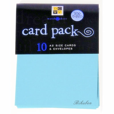 DCWV: Card & Envelopes - A2 Cards Blue