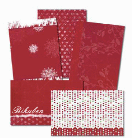Deja Views: Flurries & Frost Card Kit - Red