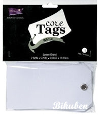Core'dinations: Core Tags White - Large