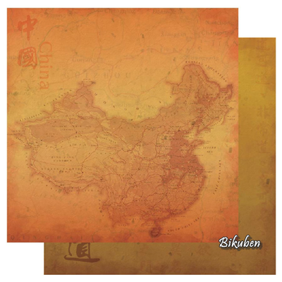 Best Creation: China - Map    12 x 12"