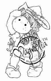 Magnolia:Princes & Princesses - Beanstalk Tilda   Stamp