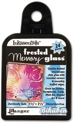 Inkssentials: Frosted Memory Glass  1 1/2"  x 1 1/2"