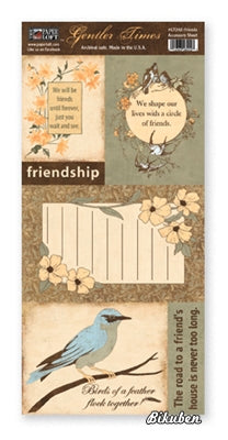 The Paper Loft - Gentler Times - Friends Accessory Sheet