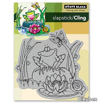 Penny Black - Toadily Happy - Slapstick stamp