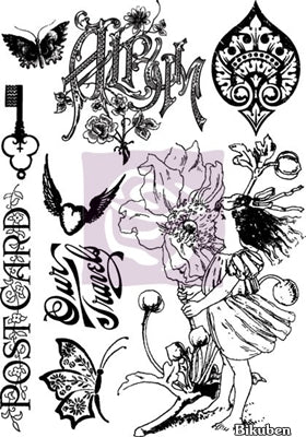 Prima - Cling Stamps  - Nature Garden 