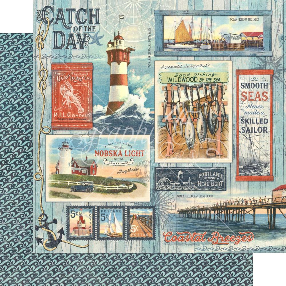 Graphic 45 - Catch of the day - Catch of the day