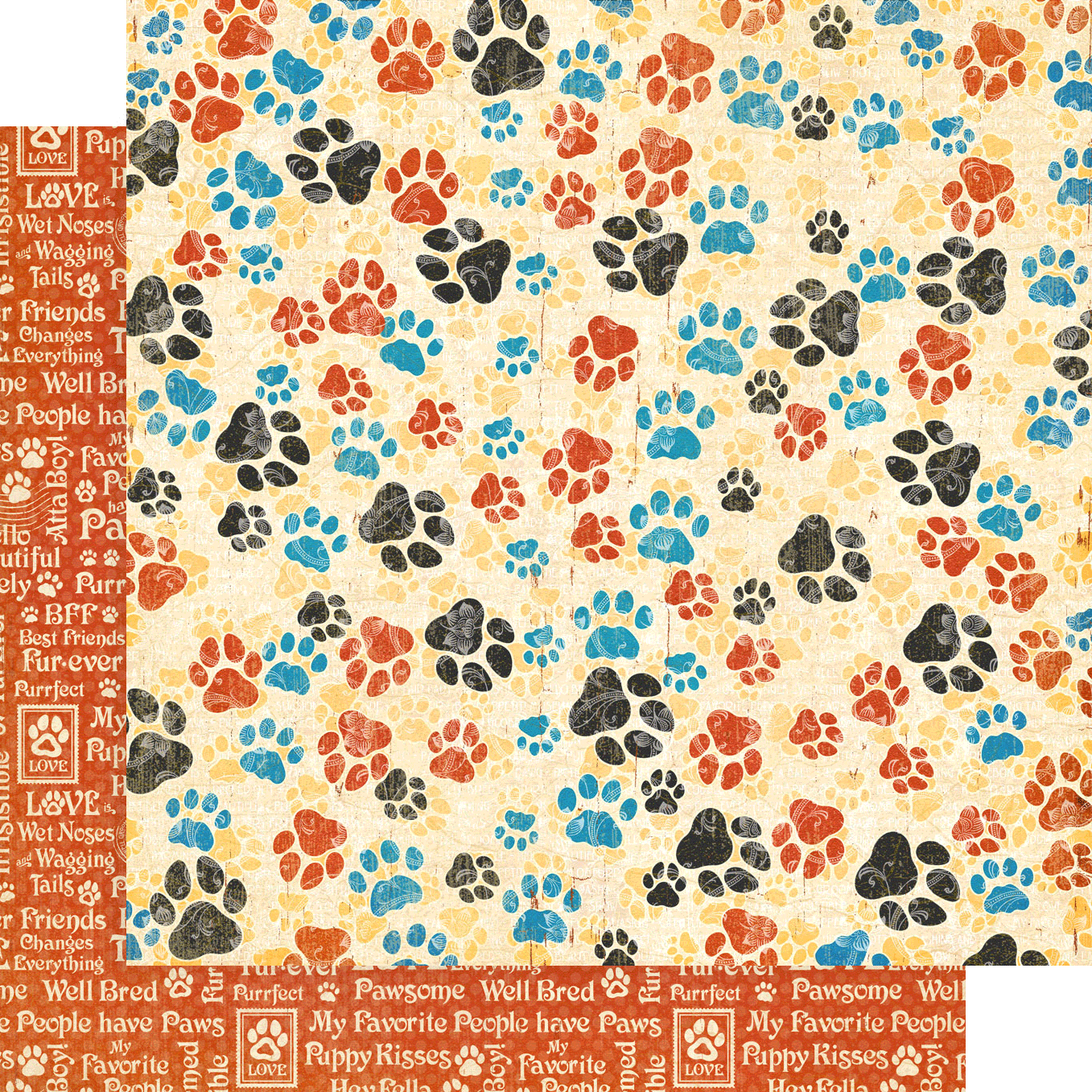 Graphic 45 - Well Groomed - Paper Pad - 12 x 12"