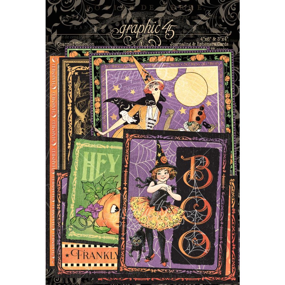 Graphic 45 - Charmed - Journaling Cards