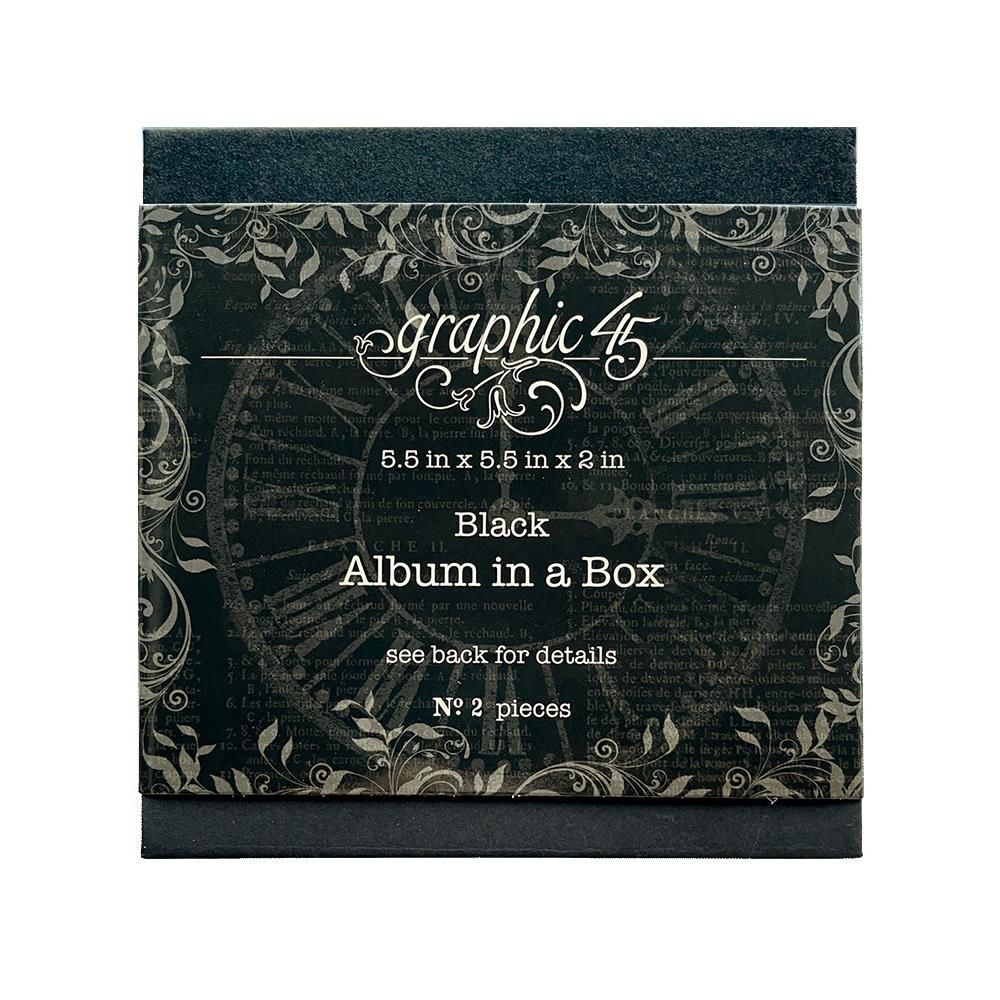 Graphic 45 - Staples - Album in a box - Black