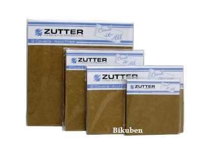 Zutter: Chipboard Covers Kraft  - 7,5 x 5"