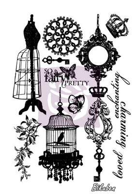 Prima - Cling Stamp - Fairy Belle