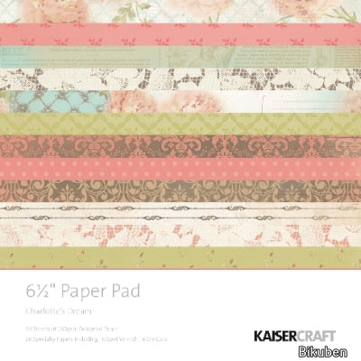 KaiserCraft - Charlottes Dream 6,5 x 6,5" Paper Pad