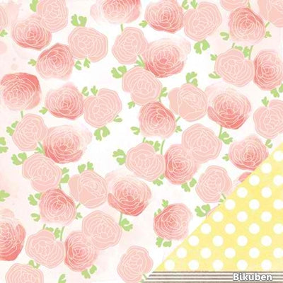 American Crafts - Dear Lizzy - Neapolitian - Fresh Blooms 12x12"