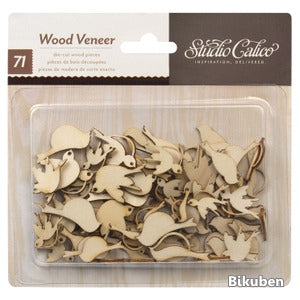 Studio Calico - Wood Veneer - Birds 