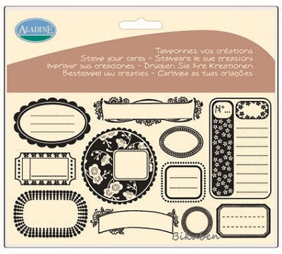 Aladine: Labels - Clear Stamps 