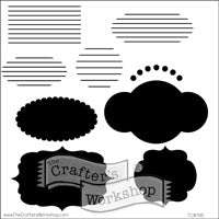 The Crafter's Workshop: Mini journaling Blurbs Template  6 x 6"