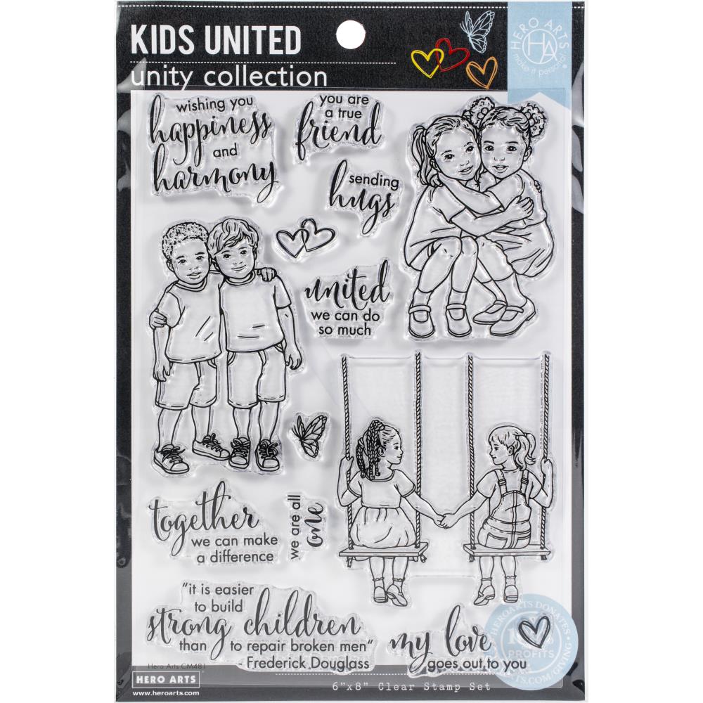 Hero Art - Kids Unite - Clear stamps